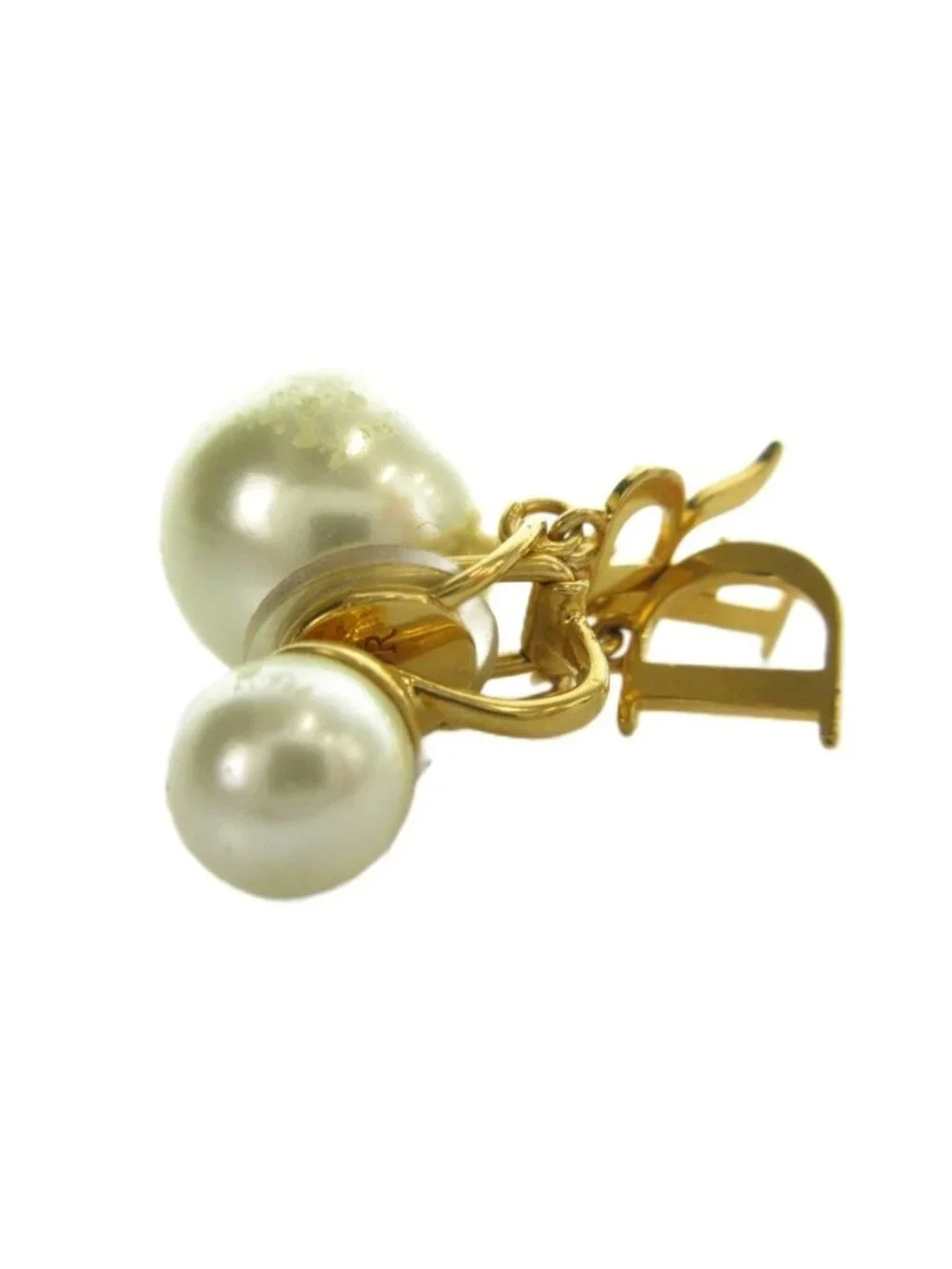 Dior Tribal Single Earring For Logo Charm Gold